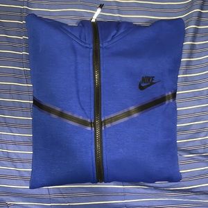 Nike Tech Fleece Hoodie Royal Blue